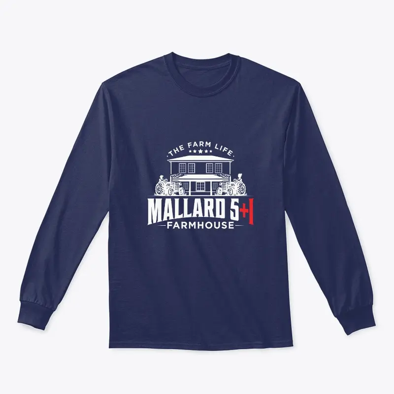 New Mallard 5 +1 Logo White Print