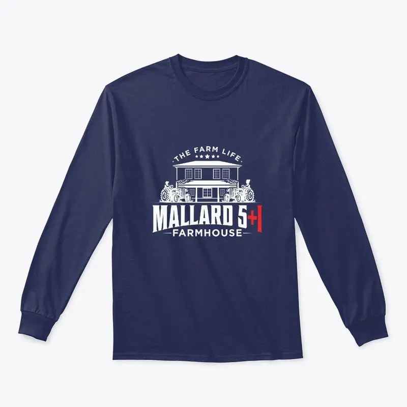 New Mallard 5 +1 Logo White Print